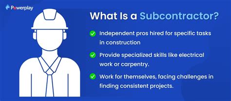 what is a subcontractor